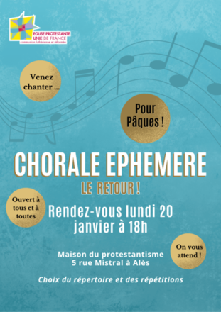 affiche chorale VC