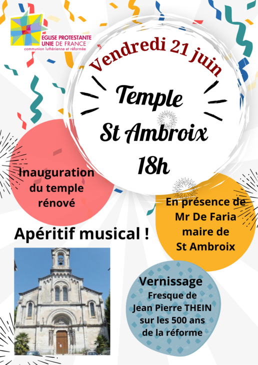 inauguration St Ambroix