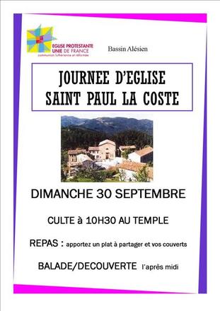 JOURNEE ST PAUL 30 SEPTEMBRE